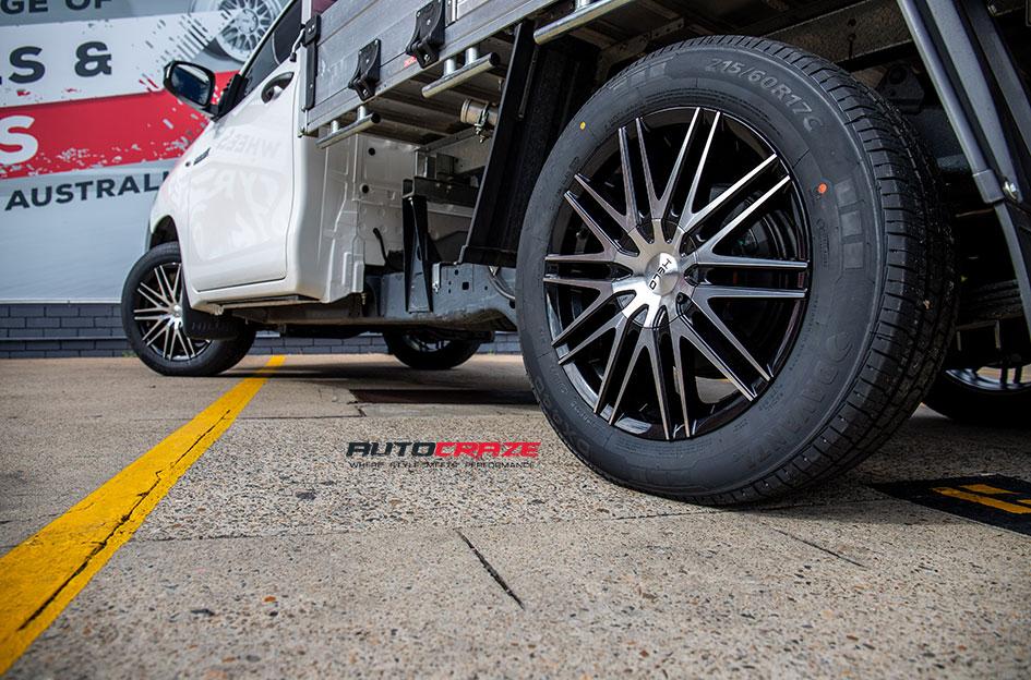 TOYOTA HILUX N80 4WD HE880 GLOSS BLACK MACHINED FACE